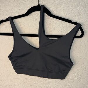 Alo Yoga Peak Anthracite Sports Bra